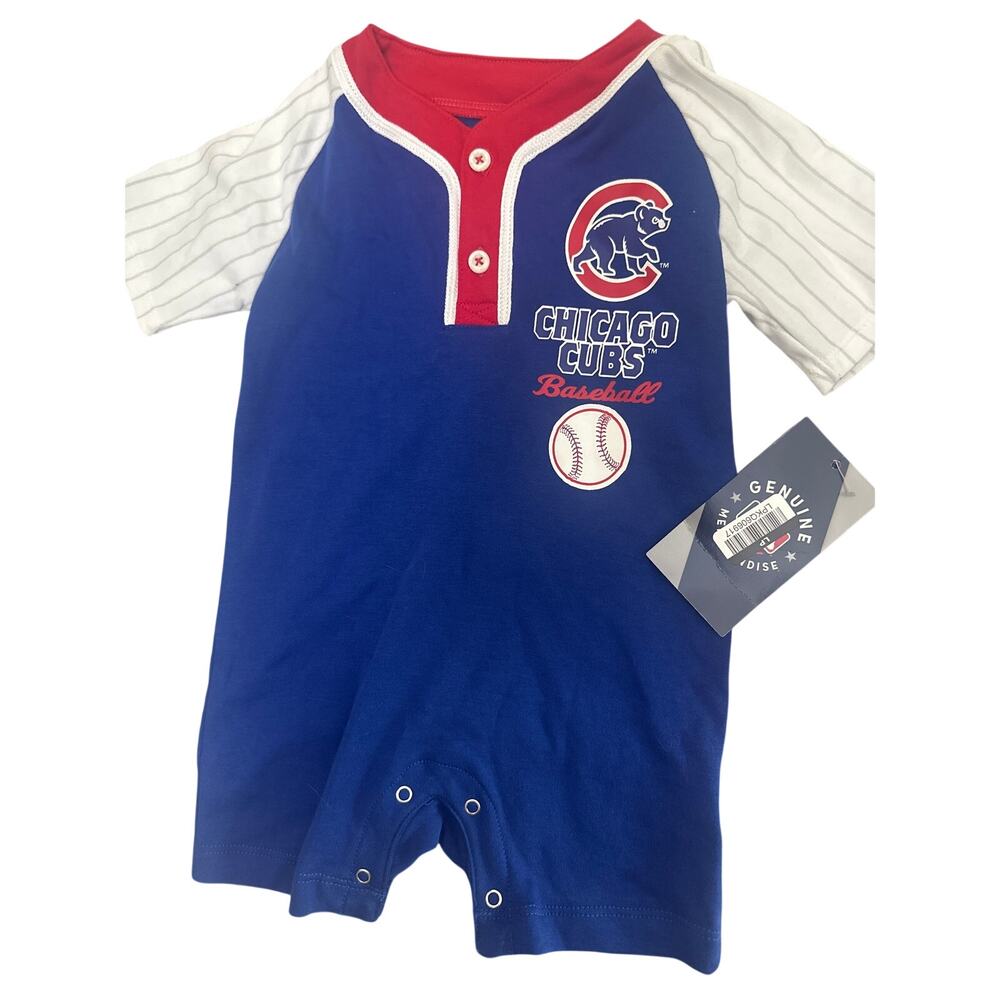 MLB Chicago Cubs Newborn Romper 18M k1